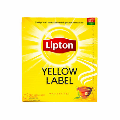 Lipton Theezakjes Zwarte Thee 100 Stuks (150 Gram)