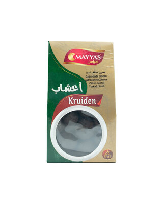 Mayyas Gedroogde Citroen (zwart) 60 Gram