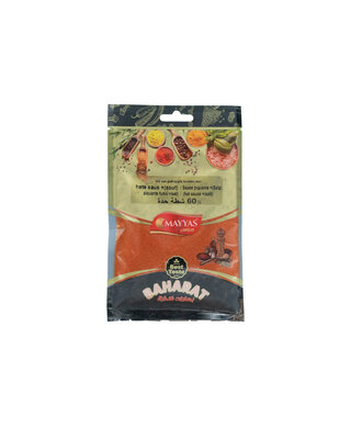 Mayyas Hete Saus Kruiden Mix (met Zout) 60 Gram