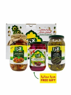 Lara LB Makdous (950Gr) + Druivenbladeren (1KG) + Knolraap & Rode Biet (660Gr) Actie