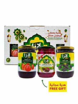Lara LB Bramen Jam (800Gr) + Aardbeien Jam (800Gr) + Knolraap & Rode Biet (660Gr) Actie