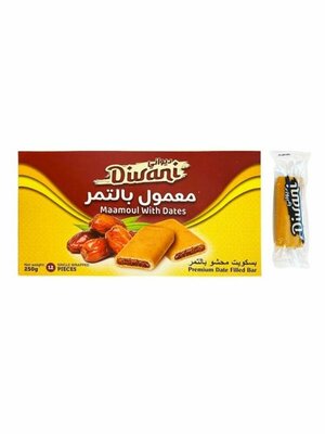 Divani Koekjes Maamoul Dadelvulling (12 stuks) (250 Gram totaal)