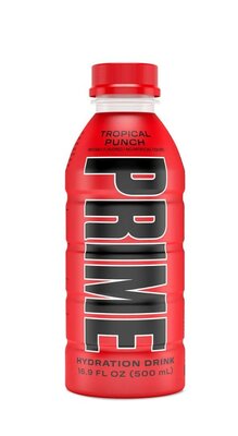 Prime Hydration Drink Tropical Punch Fles 500ML (Statiegeld fles)