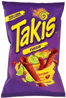 Takis Fuego Chili & Lime Chips 140 gram