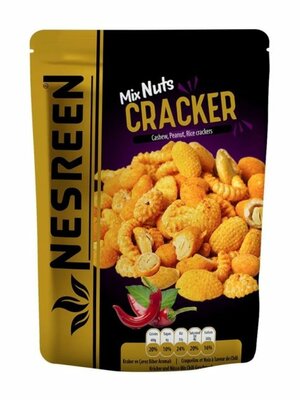 Nesreen Notenmix Cracker met Noten Mix (Chili) 100 gram 