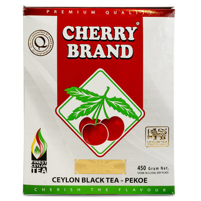 Cherry Brand Losse Theebladeren Ceylon Zwarte Thee 450 Gram