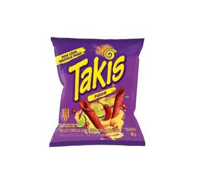 Takis Fuego Chili & Lime Chips 90 gram