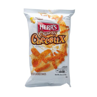 Herr's Chips Cheestix Cheese 227 Gr