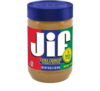 Jif Pindakaas Crunchy 454 Gram