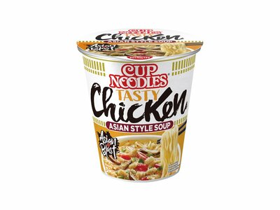 Nissin Cup Noodles Tasty Chicken (8 x 63Gr) 