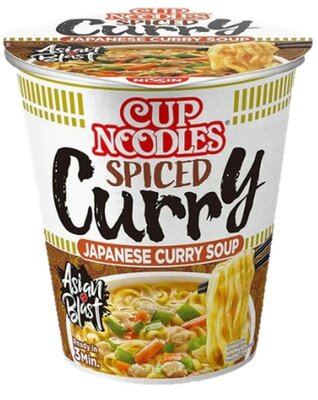 Nissin Cup Noodles Spiced Curry (8 x 67Gr) 