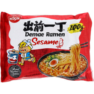 Nissin Demae Instant Noodles Sesame (30 x 100Gr) 