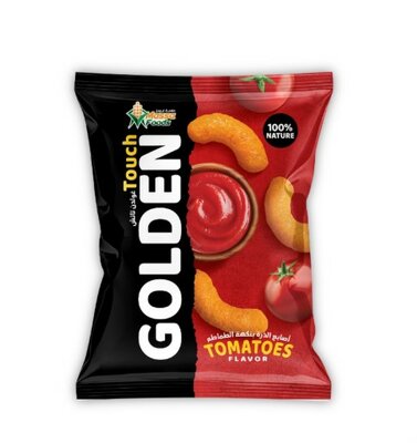 Golden Touch Chips Curls Ketchup 70 Gram