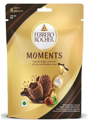 Ferrero Rocher Moments Chocolade Bonbons 46 GR 