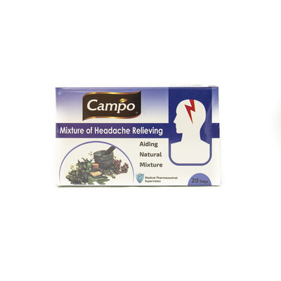 Campo Tea Bags Herbal Tea for Migraine 20 Pcs