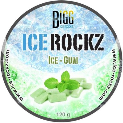 Ice rockz  مع العلكة 120 غرام