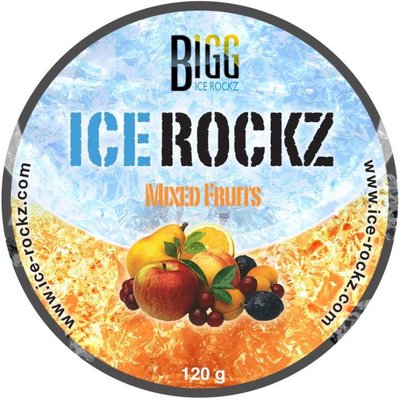 Ice rockz met Fruitmix 120 Gram مع الفواكه 120 غرام  Ice rockz