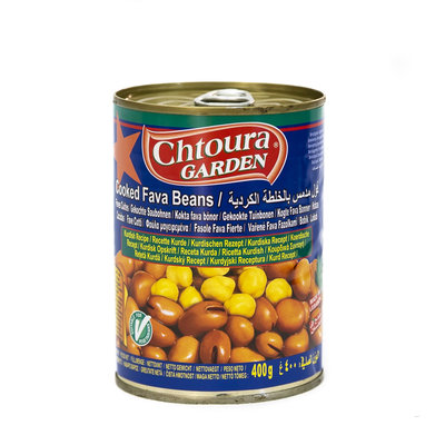 Chtoura Garden Cooked Beans with Chickpeas (Kurdish Recipe) 400 Grams