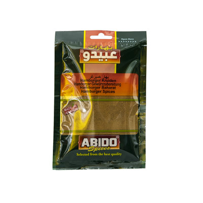 Abido Hamburger Spices 50 Grams