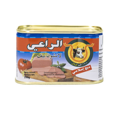 Al Raii Canned Halal Beef 200 Grams