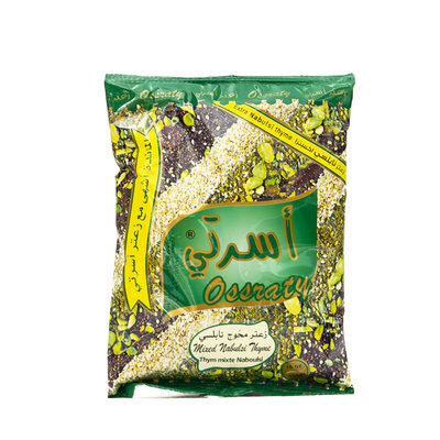 Ossraty Za'atar met Extra Nabulsi Tijm Groen 454 Gram