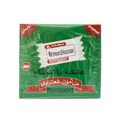 Mamoun Sharawi Peppermint Chewing Gum 100 Pcs